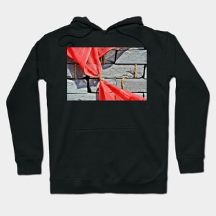 Red And Grey Hoodie